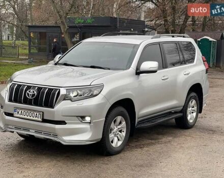 Серый Тойота Ленд Крузер Прадо, объемом двигателя 2.76 л и пробегом 145 тыс. км за 36500 $, фото 2 на Automoto.ua