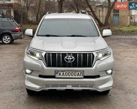 Серый Тойота Ленд Крузер Прадо, объемом двигателя 2.76 л и пробегом 145 тыс. км за 36500 $, фото 3 на Automoto.ua