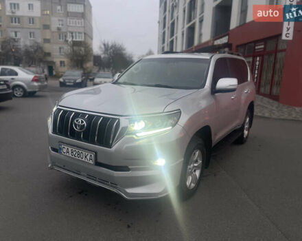 Серый Тойота Ленд Крузер Прадо, объемом двигателя 2.8 л и пробегом 144 тыс. км за 37000 $, фото 1 на Automoto.ua