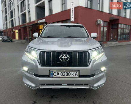 Серый Тойота Ленд Крузер Прадо, объемом двигателя 2.8 л и пробегом 144 тыс. км за 37000 $, фото 4 на Automoto.ua