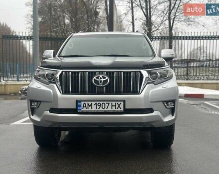 Серый Тойота Ленд Крузер Прадо, объемом двигателя 3.96 л и пробегом 123 тыс. км за 33500 $, фото 1 на Automoto.ua