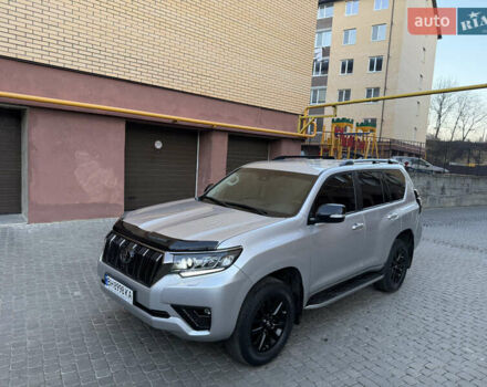 Серый Тойота Ленд Крузер Прадо, объемом двигателя 4 л и пробегом 91 тыс. км за 43500 $, фото 2 на Automoto.ua