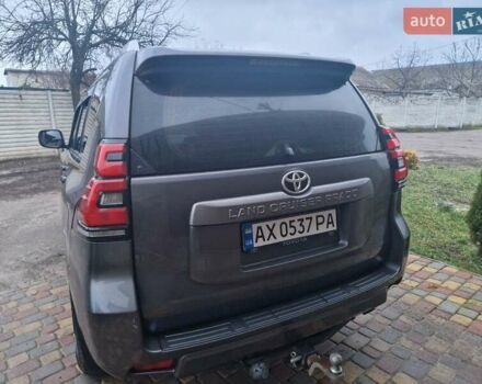Серый Тойота Ленд Крузер Прадо, объемом двигателя 2.8 л и пробегом 260 тыс. км за 39800 $, фото 11 на Automoto.ua