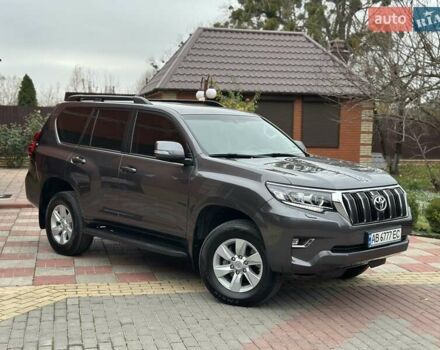 Серый Тойота Ленд Крузер Прадо, объемом двигателя 2.76 л и пробегом 134 тыс. км за 40500 $, фото 2 на Automoto.ua