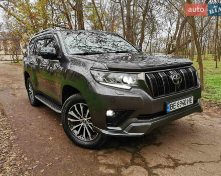 Серый Тойота Ленд Крузер Прадо, объемом двигателя 2.76 л и пробегом 148 тыс. км за 48500 $, фото 1 на Automoto.ua