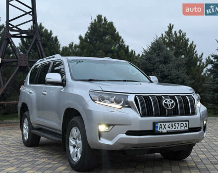 Серый Тойота Ленд Крузер Прадо, объемом двигателя 2.76 л и пробегом 56 тыс. км за 46300 $, фото 1 на Automoto.ua