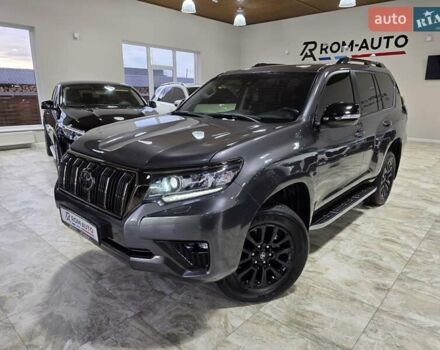 Серый Тойота Ленд Крузер Прадо, объемом двигателя 2.76 л и пробегом 111 тыс. км за 50999 $, фото 21 на Automoto.ua