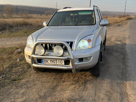 Тойота Ленд Крузер Прадо 2003 в Днепре (Днепропетровске) на Automoto.ua Серый Тойота Ленд Крузер Прадо, объемом двигателя 4 л и пробегом 387 тыс. км за 8900 $, фото 1 на Automoto.ua