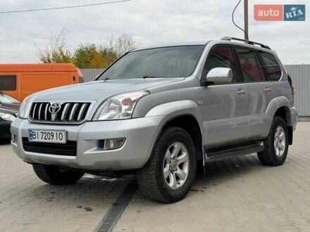 Серый Тойота Ленд Крузер Прадо, объемом двигателя 2.69 л и пробегом 330 тыс. км за 9500 $, фото 1 на Automoto.ua