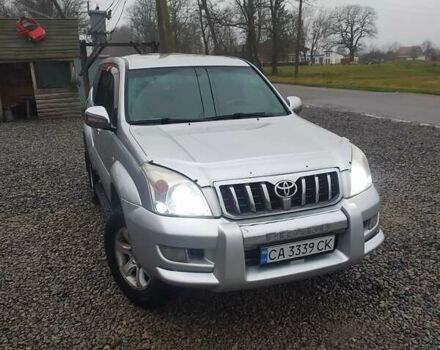 Серый Тойота Ленд Крузер Прадо, объемом двигателя 4 л и пробегом 235 тыс. км за 14000 $, фото 1 на Automoto.ua