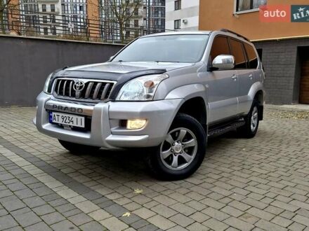 Серый Тойота Ленд Крузер Прадо, объемом двигателя 2.69 л и пробегом 327 тыс. км за 12950 $, фото 1 на Automoto.ua