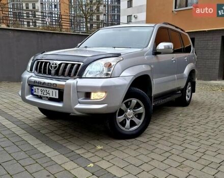 Серый Тойота Ленд Крузер Прадо, объемом двигателя 2.69 л и пробегом 327 тыс. км за 12950 $, фото 1 на Automoto.ua