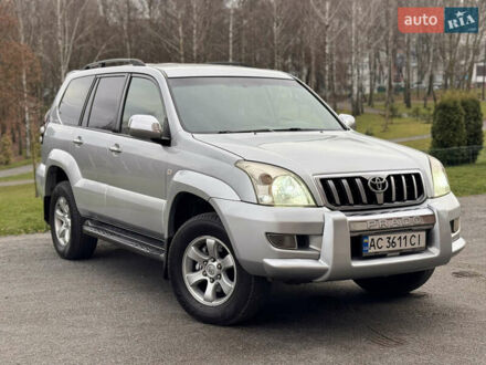 Серый Тойота Ленд Крузер Прадо, объемом двигателя 2.69 л и пробегом 286 тыс. км за 10900 $, фото 1 на Automoto.ua