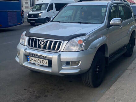 Серый Тойота Ленд Крузер Прадо, объемом двигателя 3.96 л и пробегом 235 тыс. км за 13500 $, фото 1 на Automoto.ua
