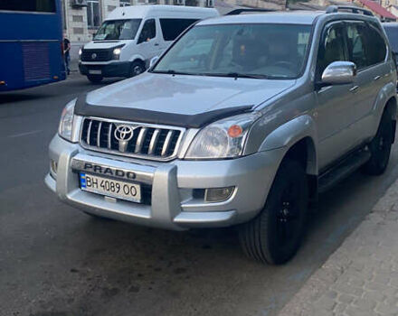 Серый Тойота Ленд Крузер Прадо, объемом двигателя 3.96 л и пробегом 235 тыс. км за 13500 $, фото 1 на Automoto.ua