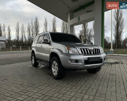 Серый Тойота Ленд Крузер Прадо, объемом двигателя 4 л и пробегом 198 тыс. км за 11500 $, фото 1 на Automoto.ua