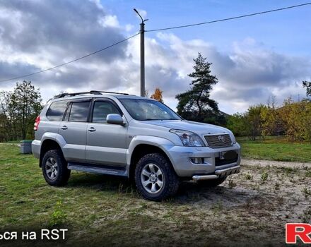 Серый Тойота Ленд Крузер Прадо, объемом двигателя 4 л и пробегом 316 тыс. км за 14040 $, фото 1 на Automoto.ua