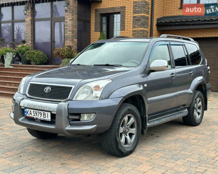 Сірий Тойота Ленд Крузер Прадо, об'ємом двигуна 4 л та пробігом 298 тис. км за 15300 $, фото 1 на Automoto.ua