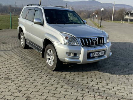 Серый Тойота Ленд Крузер Прадо, объемом двигателя 4 л и пробегом 298 тыс. км за 16500 $, фото 1 на Automoto.ua