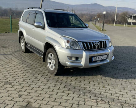 Серый Тойота Ленд Крузер Прадо, объемом двигателя 4 л и пробегом 298 тыс. км за 16500 $, фото 1 на Automoto.ua