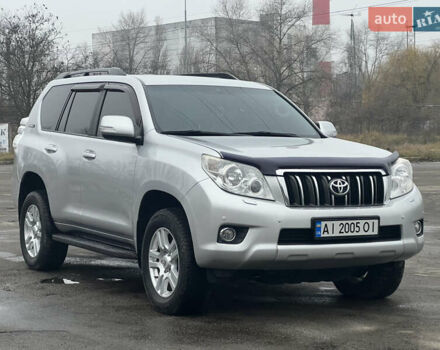 Серый Тойота Ленд Крузер Прадо, объемом двигателя 2.98 л и пробегом 210 тыс. км за 22999 $, фото 1 на Automoto.ua