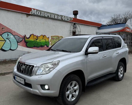 Серый Тойота Ленд Крузер Прадо, объемом двигателя 3 л и пробегом 220 тыс. км за 22700 $, фото 1 на Automoto.ua