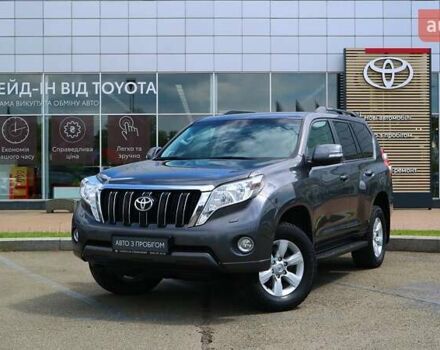 Серый Тойота Ленд Крузер Прадо, объемом двигателя 2.7 л и пробегом 249 тыс. км за 24382 $, фото 1 на Automoto.ua