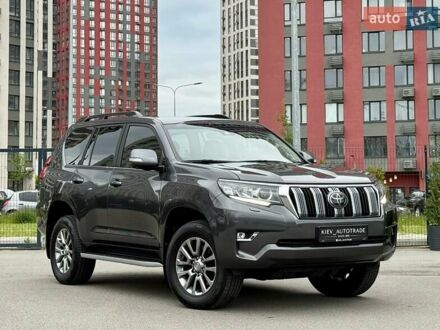 Серый Тойота Ленд Крузер Прадо, объемом двигателя 2.76 л и пробегом 125 тыс. км за 39950 $, фото 1 на Automoto.ua