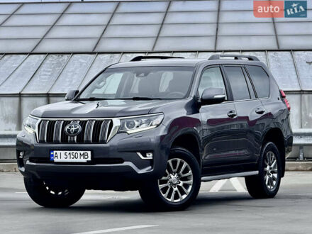 Серый Тойота Ленд Крузер Прадо, объемом двигателя 2.76 л и пробегом 185 тыс. км за 38000 $, фото 1 на Automoto.ua