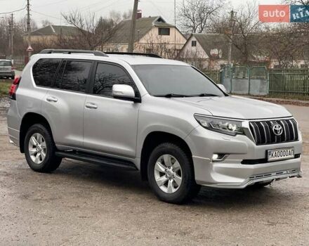 Серый Тойота Ленд Крузер Прадо, объемом двигателя 2.76 л и пробегом 145 тыс. км за 36500 $, фото 1 на Automoto.ua