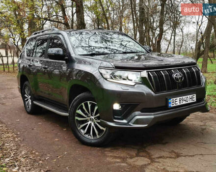 Серый Тойота Ленд Крузер Прадо, объемом двигателя 2.76 л и пробегом 148 тыс. км за 48500 $, фото 1 на Automoto.ua