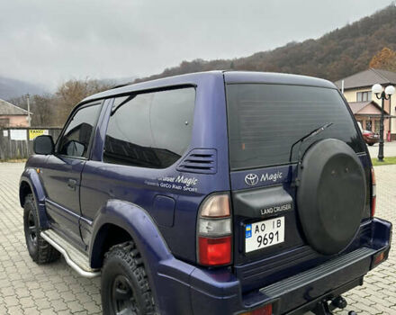 Синій Тойота Ленд Крузер Прадо, об'ємом двигуна 3.38 л та пробігом 410 тис. км за 12500 $, фото 6 на Automoto.ua