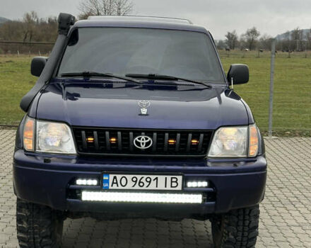 Синій Тойота Ленд Крузер Прадо, об'ємом двигуна 3.38 л та пробігом 410 тис. км за 12500 $, фото 7 на Automoto.ua