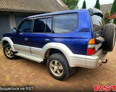 Синий Тойота Ленд Крузер Прадо, объемом двигателя 2.7 л и пробегом 340 тыс. км за 7500 $, фото 1 на Automoto.ua