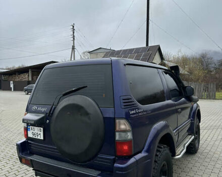 Синій Тойота Ленд Крузер Прадо, об'ємом двигуна 3.38 л та пробігом 410 тис. км за 12500 $, фото 5 на Automoto.ua