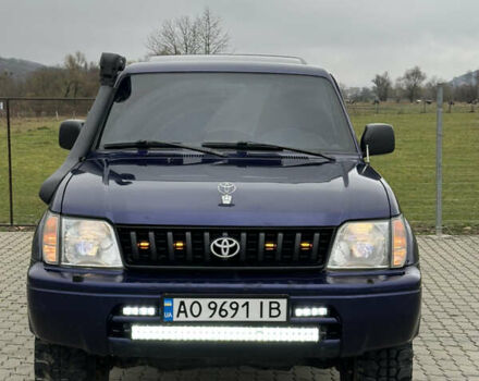 Синій Тойота Ленд Крузер Прадо, об'ємом двигуна 3.38 л та пробігом 410 тис. км за 12500 $, фото 8 на Automoto.ua