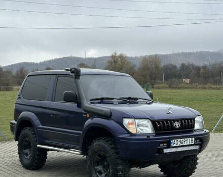 Синій Тойота Ленд Крузер Прадо, об'ємом двигуна 3.38 л та пробігом 410 тис. км за 12500 $, фото 2 на Automoto.ua