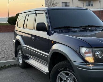 Синій Тойота Ленд Крузер Прадо, об'ємом двигуна 3.4 л та пробігом 425 тис. км за 8500 $, фото 13 на Automoto.ua