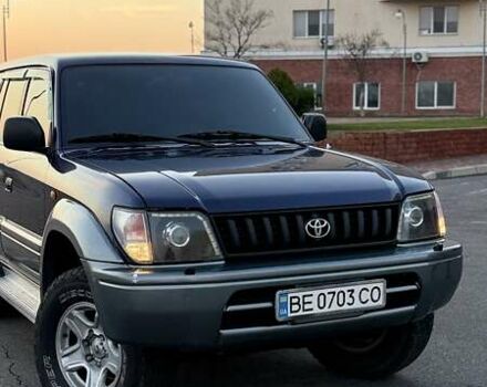Синій Тойота Ленд Крузер Прадо, об'ємом двигуна 3.4 л та пробігом 425 тис. км за 8500 $, фото 1 на Automoto.ua