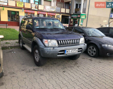 Синий Тойота Ленд Крузер Прадо, объемом двигателя 3 л и пробегом 275 тыс. км за 5300 $, фото 1 на Automoto.ua
