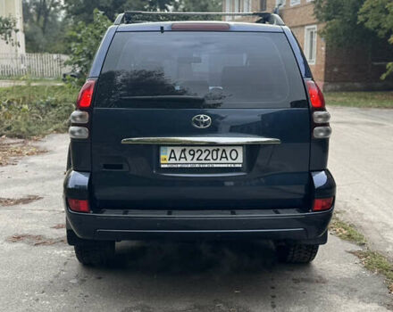 Синий Тойота Ленд Крузер Прадо, объемом двигателя 3.96 л и пробегом 337 тыс. км за 14500 $, фото 2 на Automoto.ua