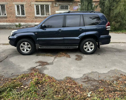 Синий Тойота Ленд Крузер Прадо, объемом двигателя 3.96 л и пробегом 337 тыс. км за 14500 $, фото 3 на Automoto.ua