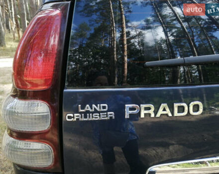 Синий Тойота Ленд Крузер Прадо, объемом двигателя 4 л и пробегом 400 тыс. км за 12500 $, фото 5 на Automoto.ua