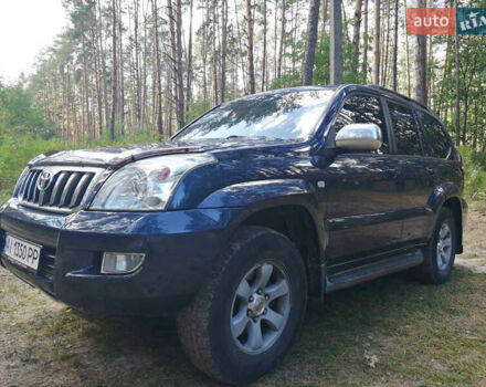 Синий Тойота Ленд Крузер Прадо, объемом двигателя 4 л и пробегом 400 тыс. км за 12500 $, фото 2 на Automoto.ua