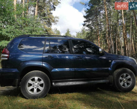 Синий Тойота Ленд Крузер Прадо, объемом двигателя 4 л и пробегом 400 тыс. км за 12500 $, фото 4 на Automoto.ua