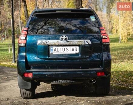 Синий Тойота Ленд Крузер Прадо, объемом двигателя 2.8 л и пробегом 264 тыс. км за 39500 $, фото 14 на Automoto.ua