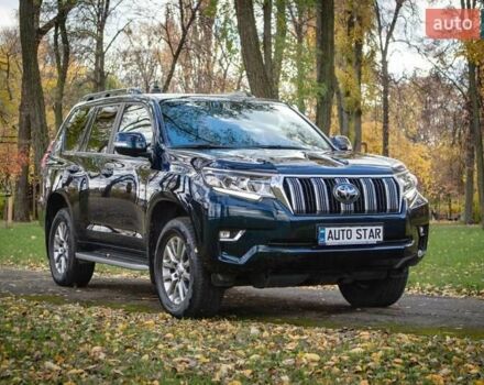 Синий Тойота Ленд Крузер Прадо, объемом двигателя 2.8 л и пробегом 264 тыс. км за 39500 $, фото 5 на Automoto.ua