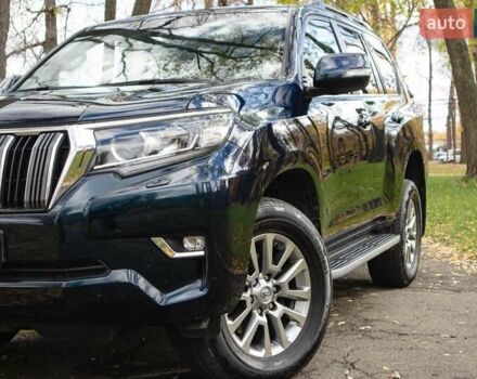 Синий Тойота Ленд Крузер Прадо, объемом двигателя 2.8 л и пробегом 264 тыс. км за 39500 $, фото 3 на Automoto.ua