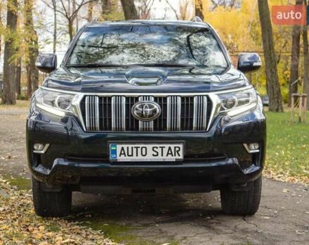 Синий Тойота Ленд Крузер Прадо, объемом двигателя 2.8 л и пробегом 264 тыс. км за 39500 $, фото 7 на Automoto.ua