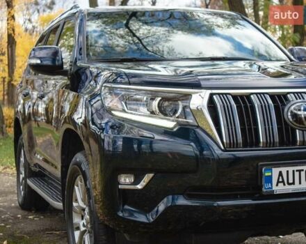 Синий Тойота Ленд Крузер Прадо, объемом двигателя 2.8 л и пробегом 264 тыс. км за 39500 $, фото 6 на Automoto.ua